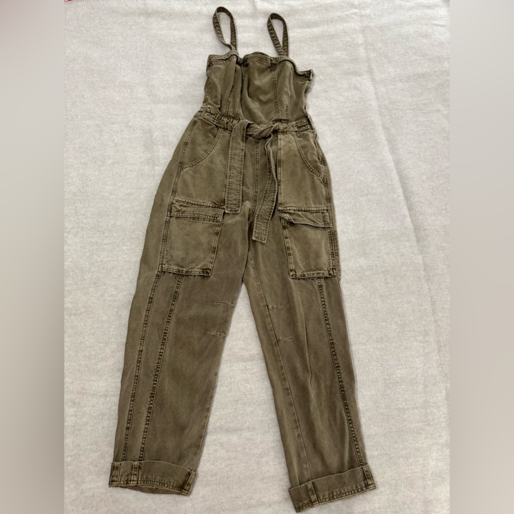 Free People cargo romper